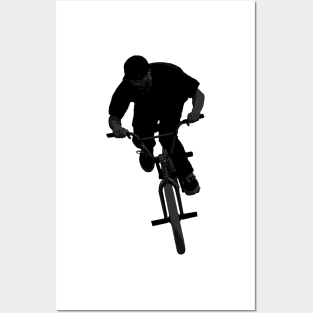 BMX Bike Rider Posters and Art